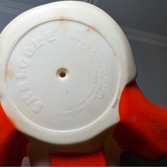 Vintage Disney Baby Donald Duck Rubber Squeak Toy 7” Tall Baby Toys Dog Toys - Picture 2 of 5